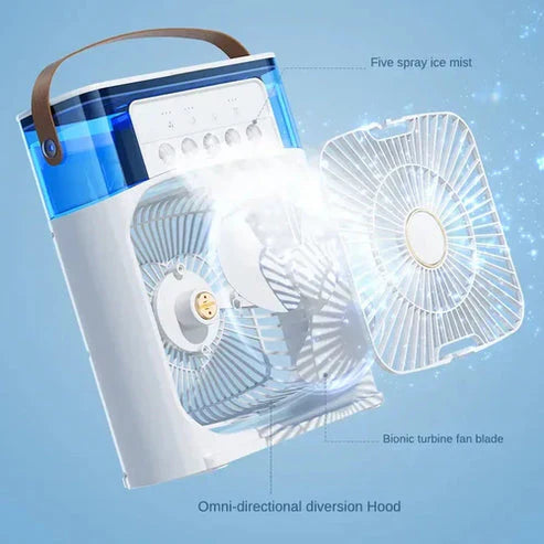Portable Air Cooler FanπAir Conditioner | Multicolour